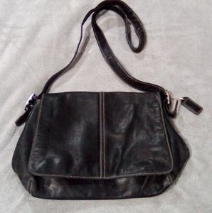 Authentic Coach Black Hampton  C33-9570 cross body bag